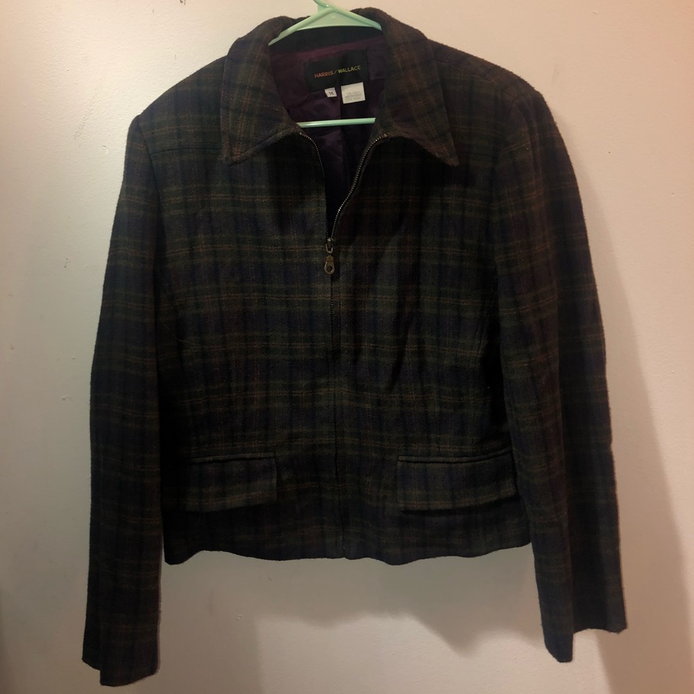 Vintage Plaid Jacket